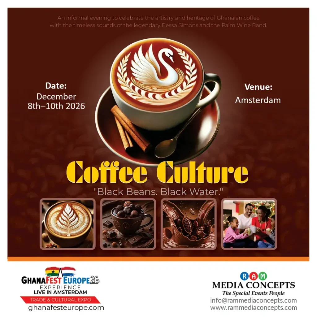 GhanaFest Europe coffee, 8th–10th December 2026