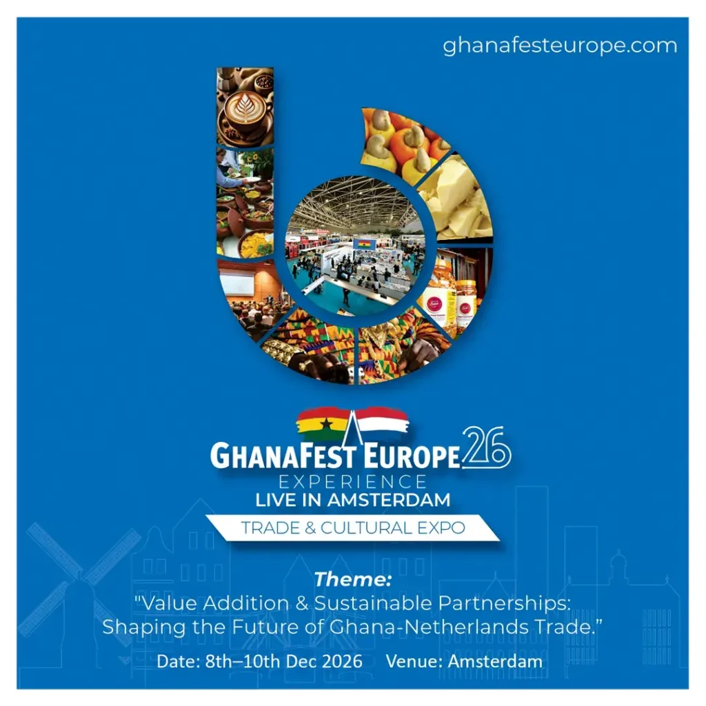 GhanaFest Europe expo-blue, 8th–10th December 2026
